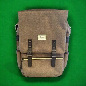Ronyes Brown Unisex Laptop Backpack for Work/School-Excellent Condition!‎